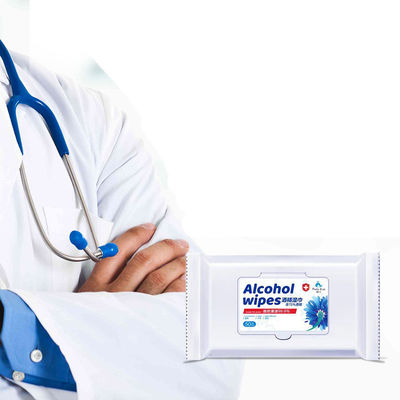 घरेलू वयस्क एंटीसेप्टिक अल्कोहल वाइप्स सीई एफडीए स्वीकृत