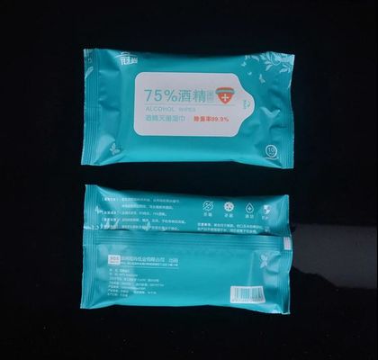 डिस्पोजेबल सफेद शराब गीली पोंछे, गैर बुना एंटीसेप्टिक बेबी वाइप्स